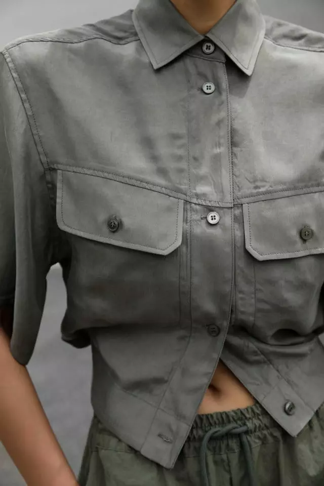 Paper Moon - Korean Women Fashion - #womensfashion - Shiny Jacket - 3