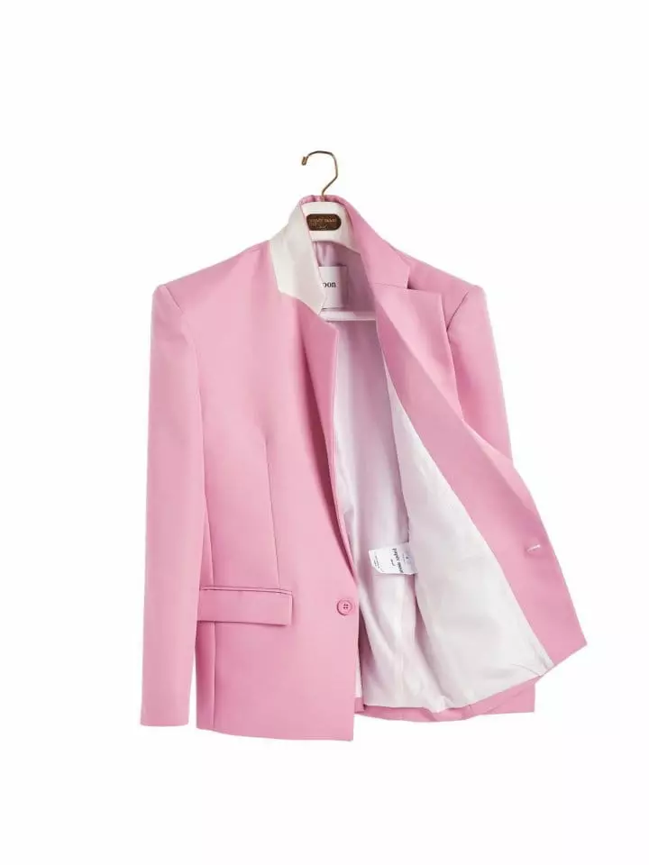 Paper Moon - Korean Women Fashion - #momslook - Square Blazer - 4