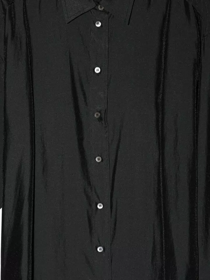 Paper Moon - Korean Women Fashion - #womensfashion - Sheer Classic Shirt - 7