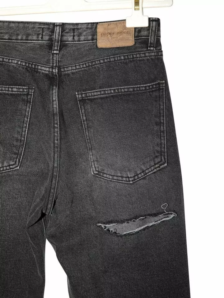 Paper Moon - Korean Women Fashion - #womensfashion - Bak Split Jeans - 7