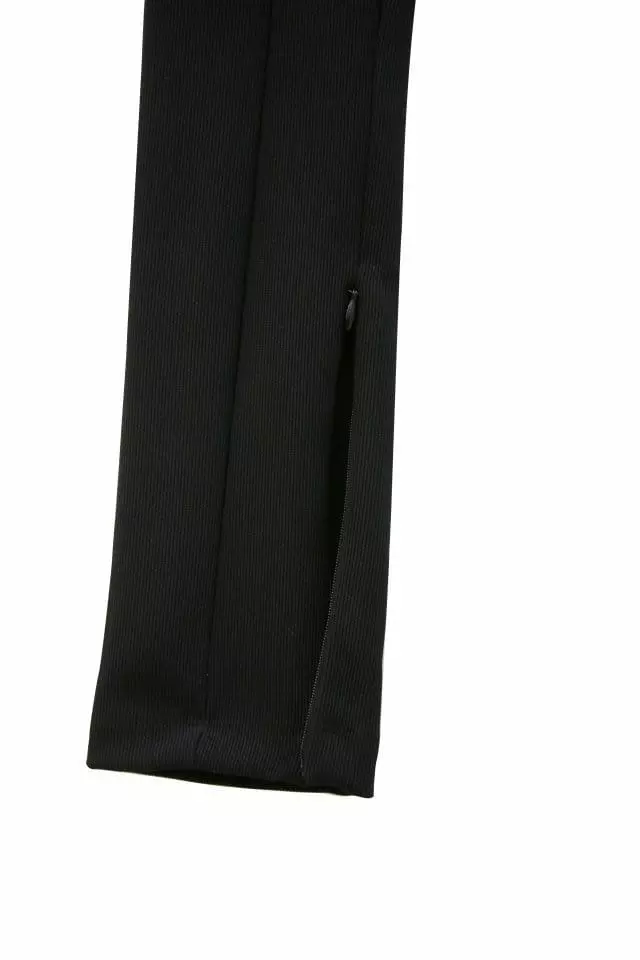 Paper Moon - Korean Women Fashion - #momslook - Rib Leggings - 4