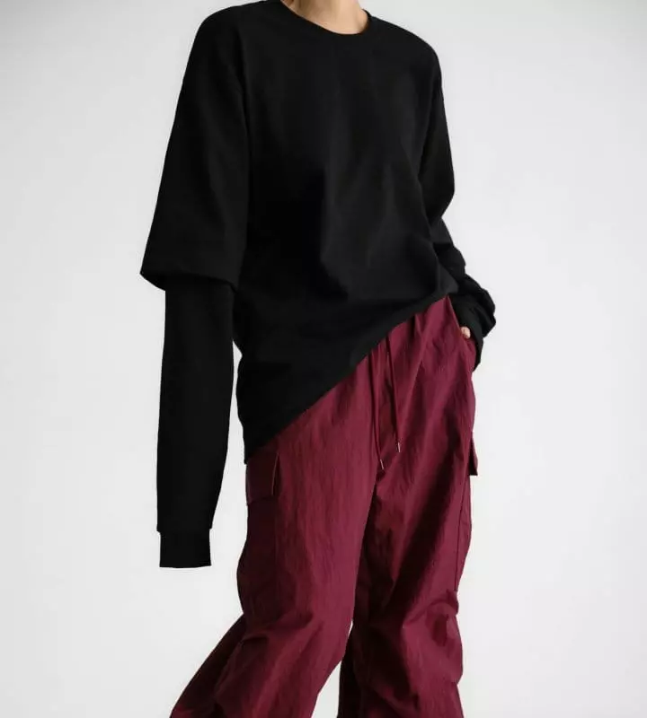 Paper Moon - Korean Women Fashion - #womensfashion - Layered Tee - 11