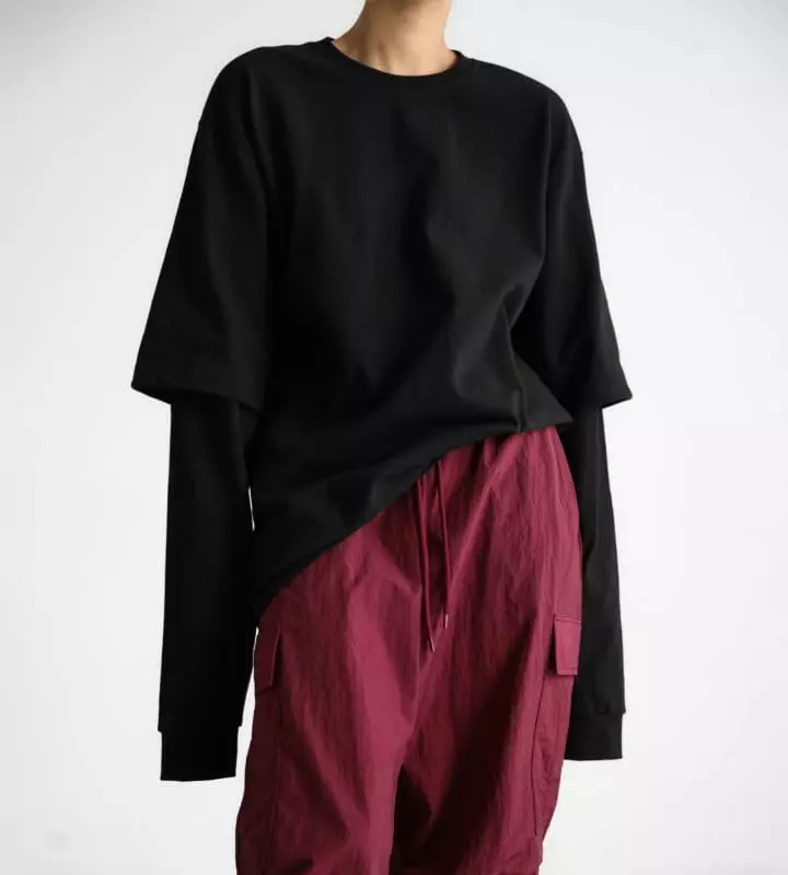 Paper Moon - Korean Women Fashion - #womensfashion - Layered Tee - 9