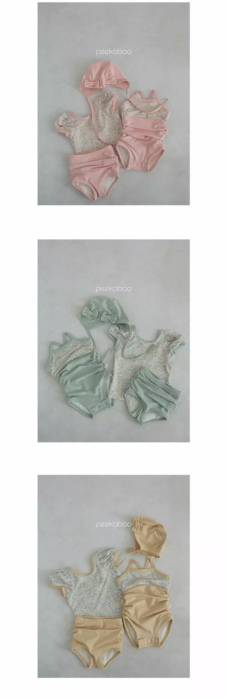 Peekaboo - Korean Baby Fashion - #babyfashion - Charlotte Bodysuit Swimwear - 5