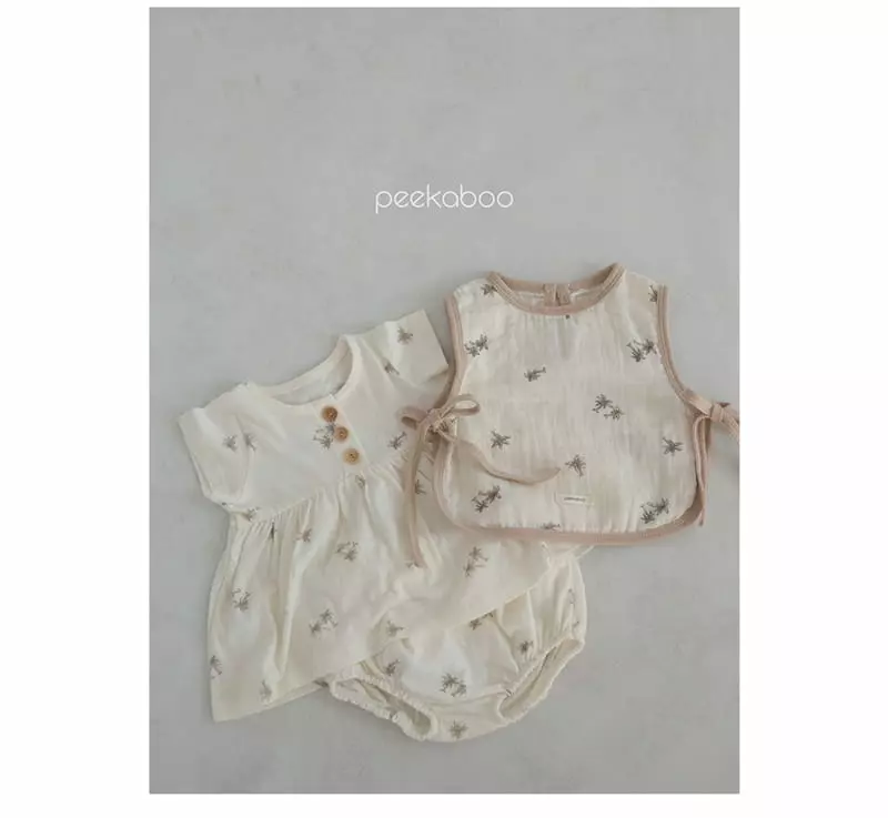 Peekaboo - Korean Children Fashion - #toddlerclothing - Pam Pam Bib - 4