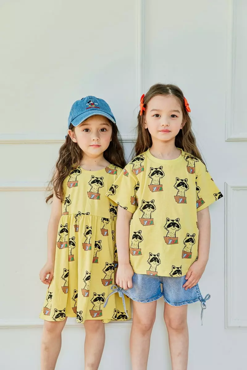 Pink Berry - Korean Children Fashion - #Kfashion4kids - Racoon Tee - 9
