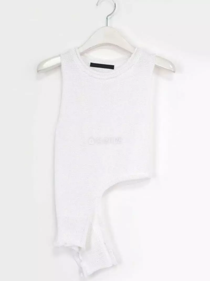 Project Wave - Korean Women Fashion - #momslook - Slit Sleeveless - 8