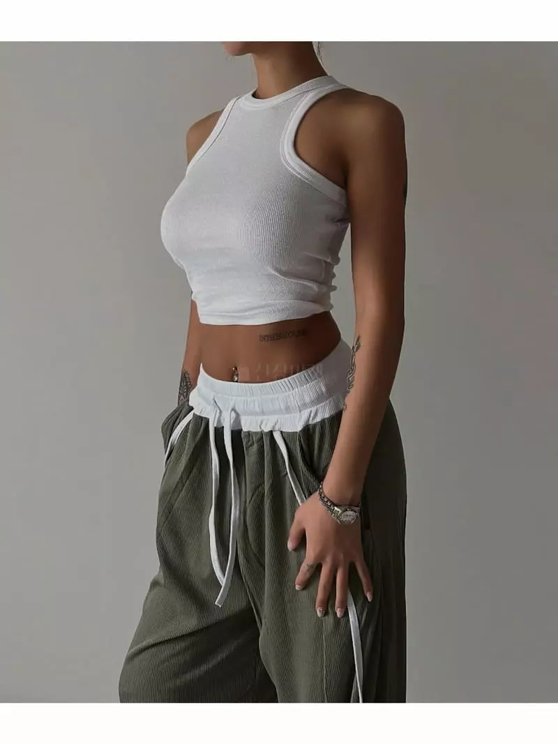 Project Wave - Korean Women Fashion - #momslook - Bricks Top - 8