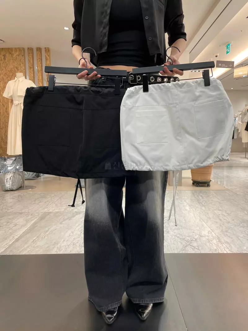 Project Wave - Korean Women Fashion - #womensfashion - Tizzi Pocket Skirt
