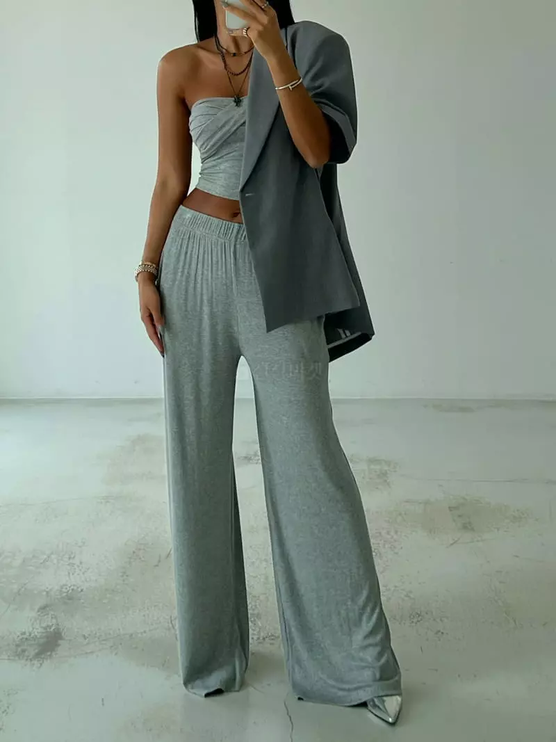 Project Wave - Korean Women Fashion - #womensfashion - Cube Pants - 5