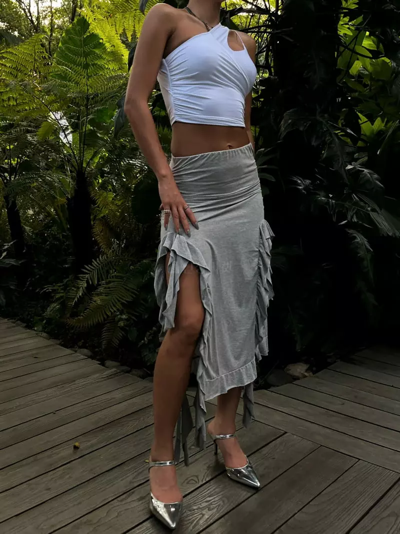Project Wave - Korean Women Fashion - #womensfashion - India Unbal Top - 9