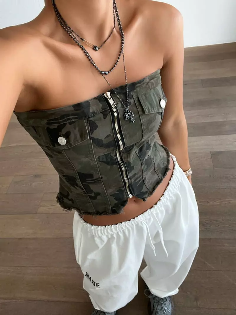 Project Wave - Korean Women Fashion - #womensfashion - Smocked Top - 12