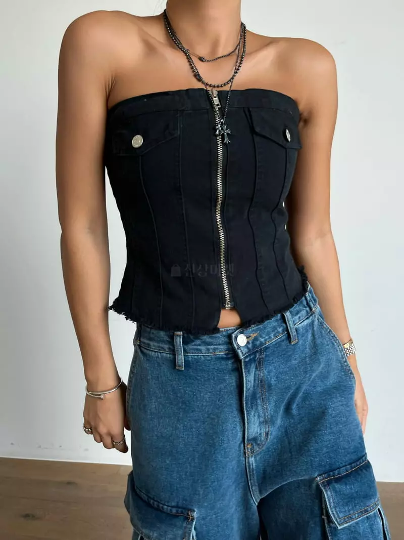 Project Wave - Korean Women Fashion - #womensfashion - Smocked Top - 2