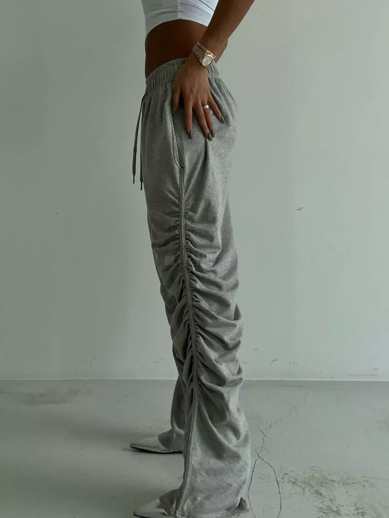 Project Wave - Korean Women Fashion - #womensfashion - Moni Shirring Pants - 3