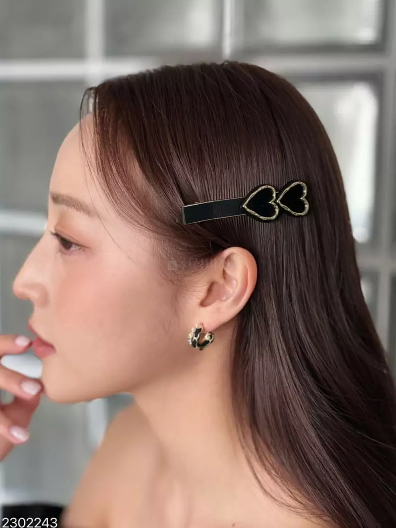 Reina - Korean Women Fashion - #momslook - 2302243 Heart Hairpin - 2