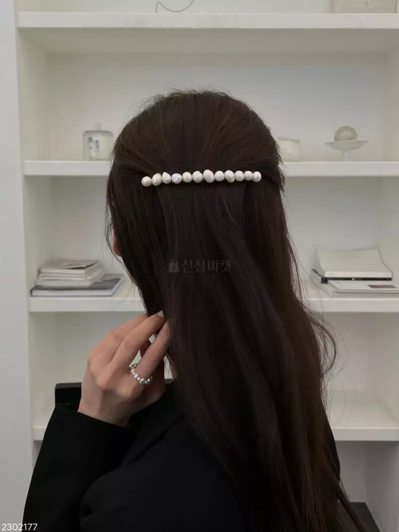 Reina - Korean Women Fashion - #womensfashion - Pearl Hiarpin - 5