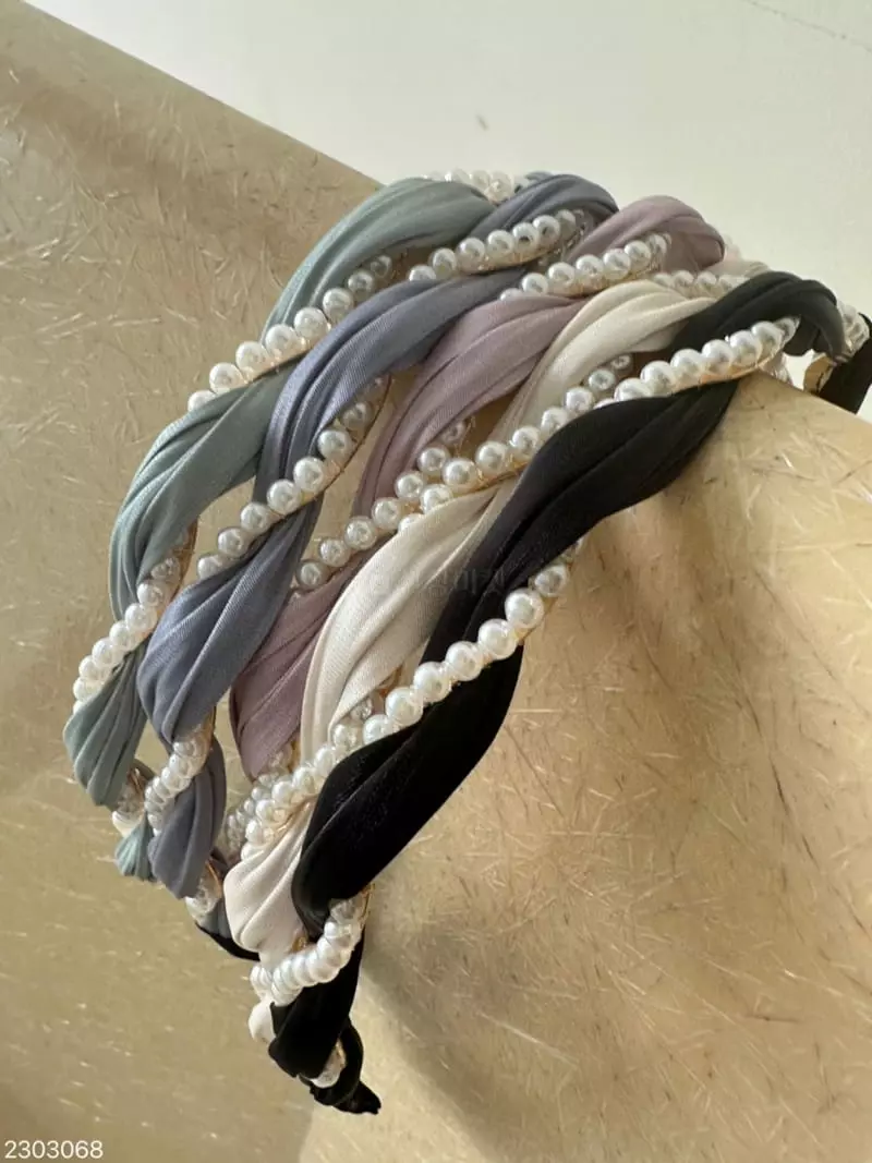 Reina - Korean Women Fashion - #womensfashion - 2303068 Pearl Hairband - 6