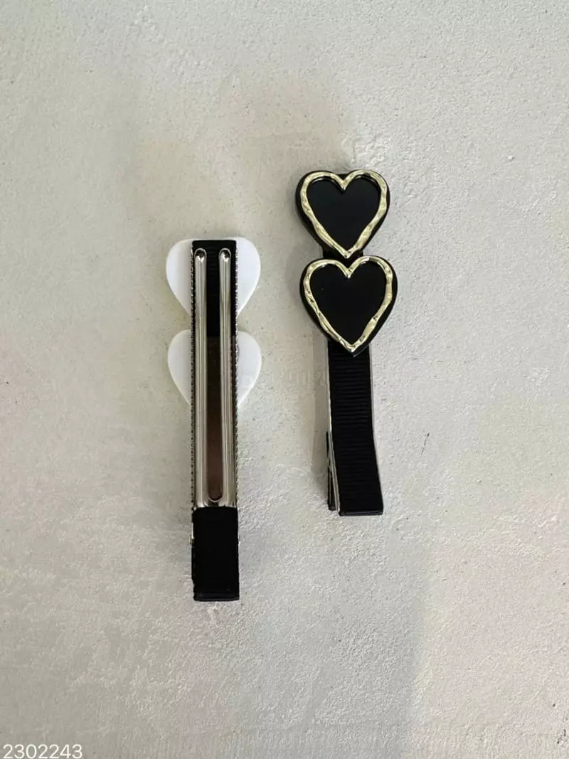 Reina - Korean Women Fashion - #womensfashion - 2302243 Heart Hairpin - 3