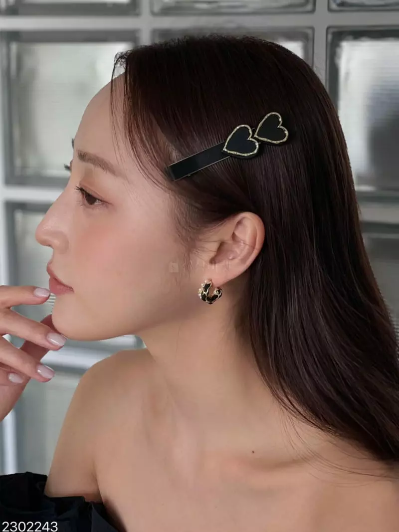 Reina - Korean Women Fashion - #womensfashion - 2302243 Heart Hairpin - 5