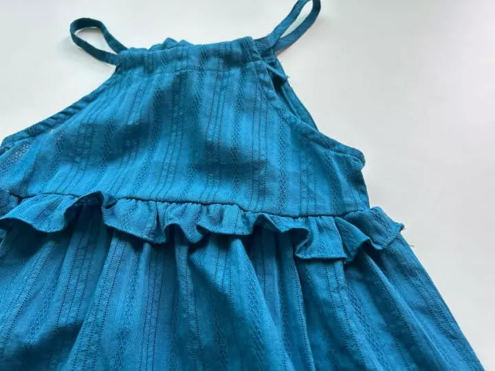 Reve Kid - Korean Children Fashion - #fashionkids - Frill String One-piece - 3