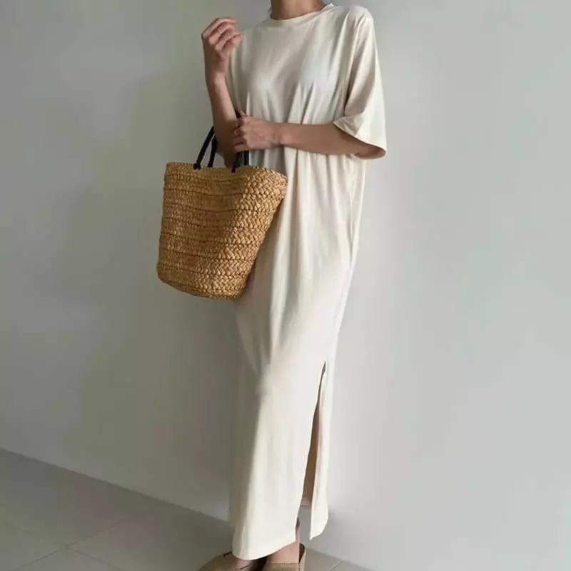 Ripple - Korean Women Fashion - #momslook - Hi Long One-piece - 3
