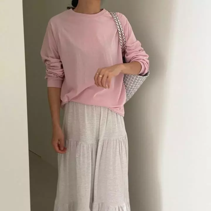 Ripple - Korean Women Fashion - #momslook - Salt Raglan Tee - 8
