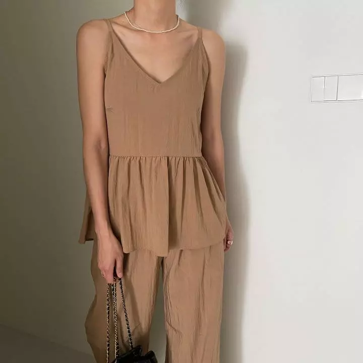 Ripple - Korean Women Fashion - #pursuepretty - Nua Top Botom Set - 3