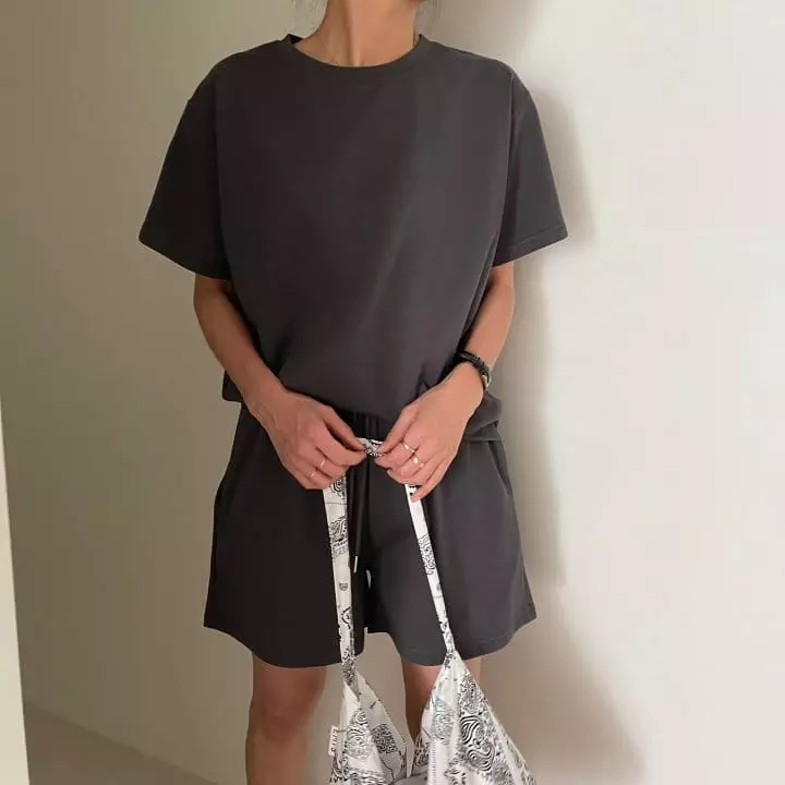 Ripple - Korean Women Fashion - #restrostyle - Jenny Top Bottom Set
