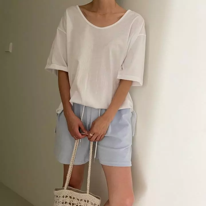 Ripple - Korean Women Fashion - #restrostyle - Terry Shorts - 4