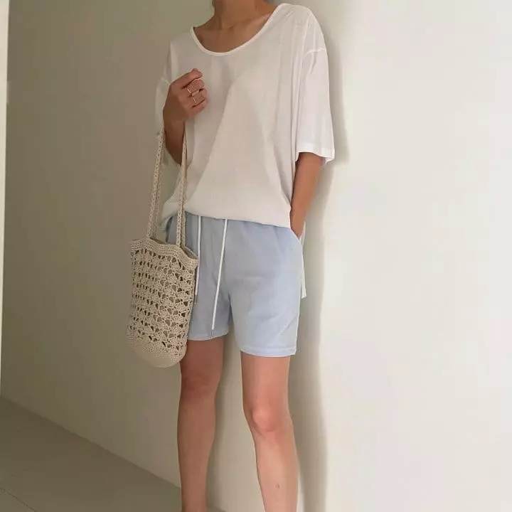 Ripple - Korean Women Fashion - #shopsmall - Terry Shorts - 5