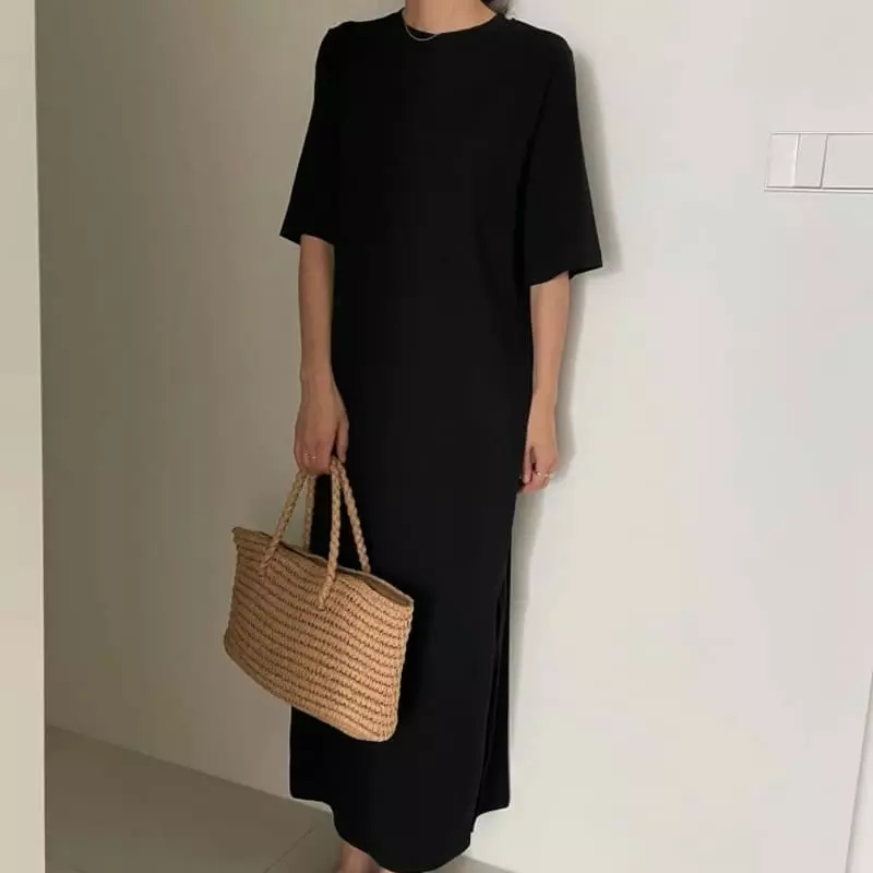 Ripple - Korean Women Fashion - #womensfashion - Hi Long One-piece - 6
