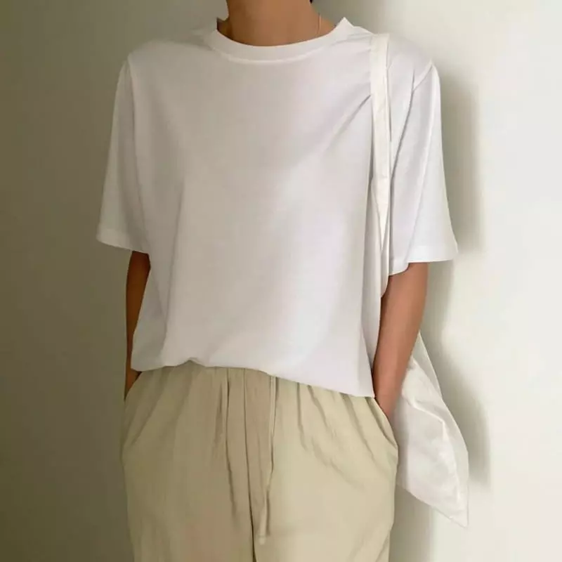 Ripple - Korean Women Fashion - #womensfashion - Box Soft Tee - 7