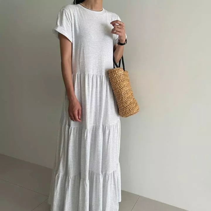 Ripple - Korean Women Fashion - #womensfashion - Mat Cancan One-piece - 6