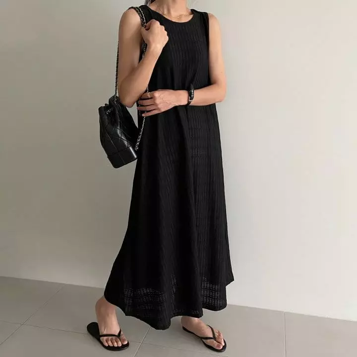 Ripple - Korean Women Fashion - #womensfashion - Pearls One-piece