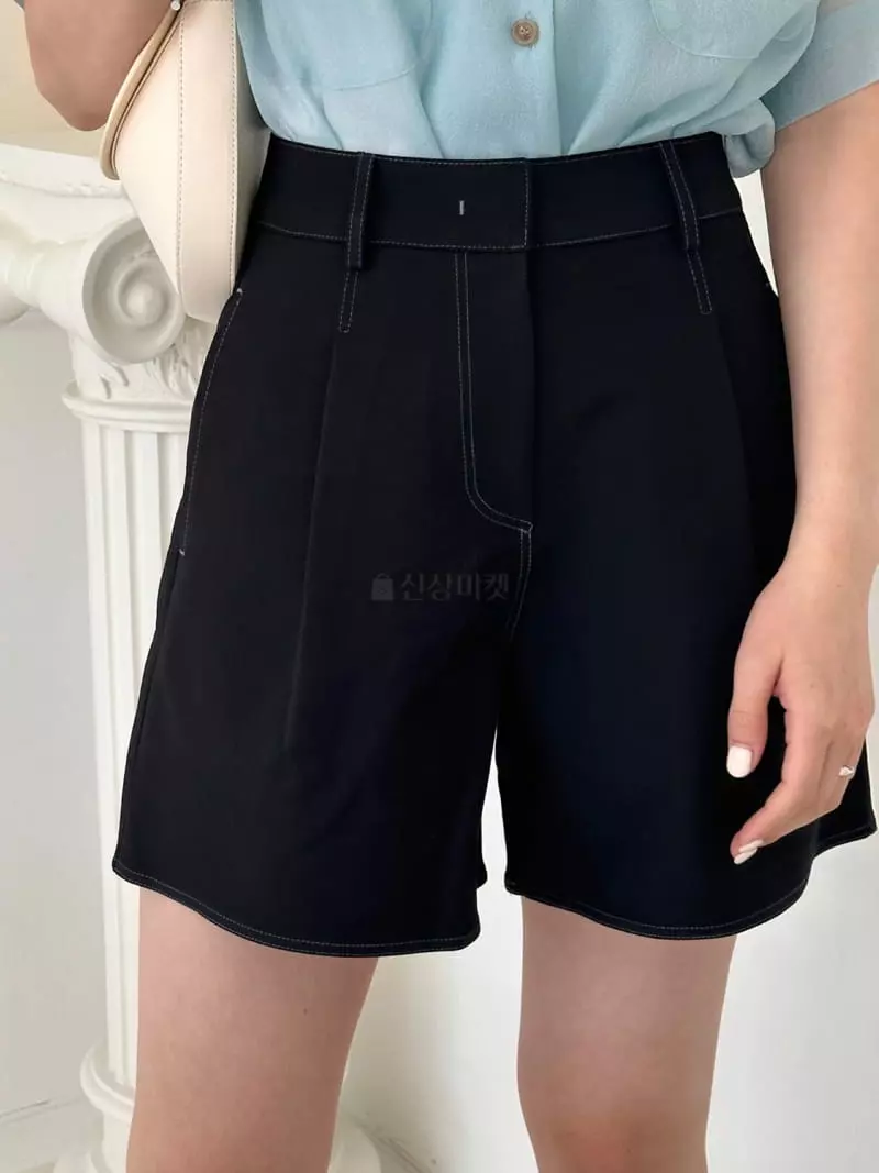 Sea Sand Salt - Korean Women Fashion - #momslook - Tree Stich Shorts - 3