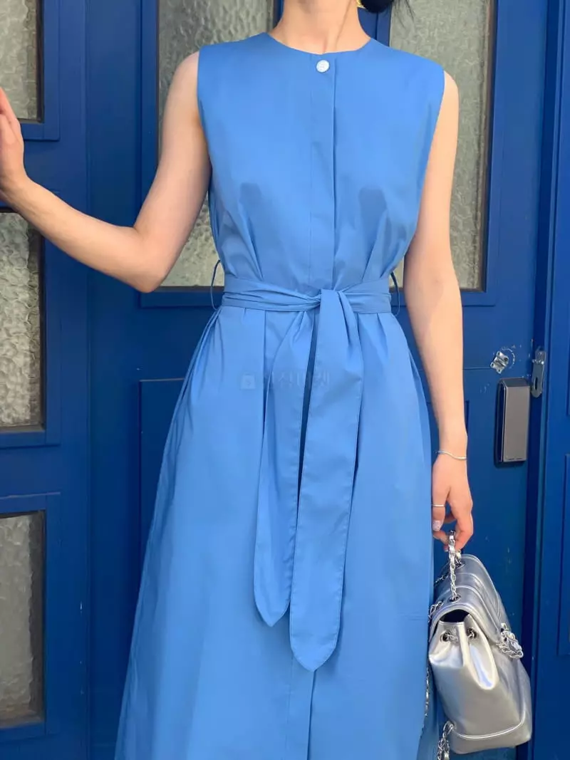 Sea Sand Salt - Korean Women Fashion - #momslook - Mas Best Long One-piece - 3