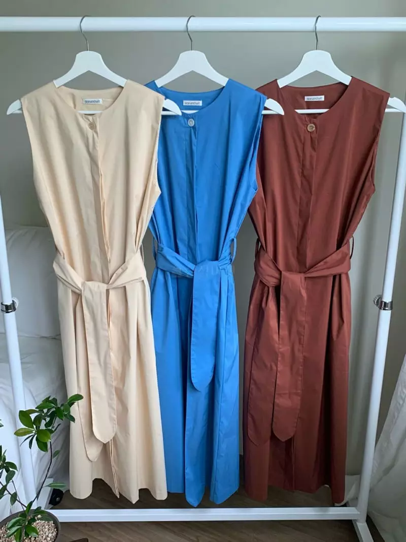 Sea Sand Salt - Korean Women Fashion - #restrostyle - Mas Best Long One-piece - 8