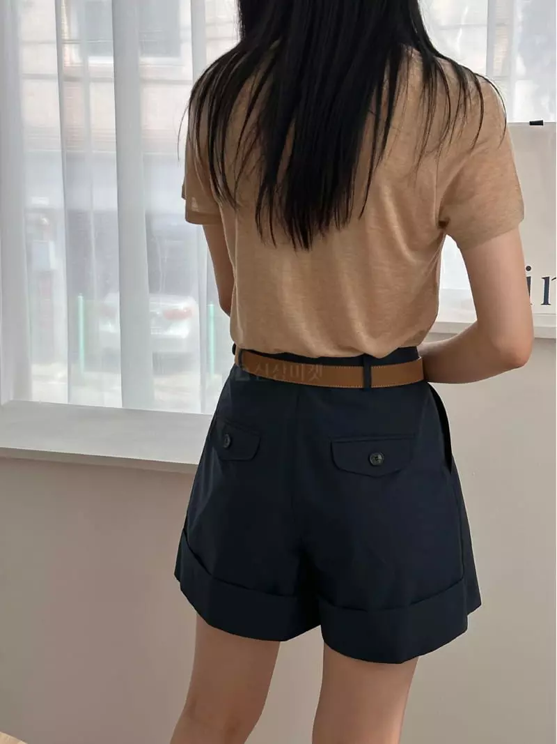 Sea Sand Salt - Korean Women Fashion - #thelittlethings - Capra Shorts - 11