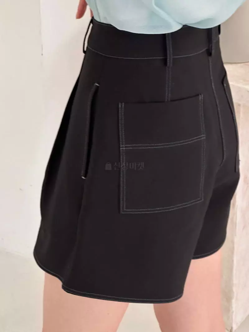 Sea Sand Salt - Korean Women Fashion - #womensfashion - Tree Stich Shorts