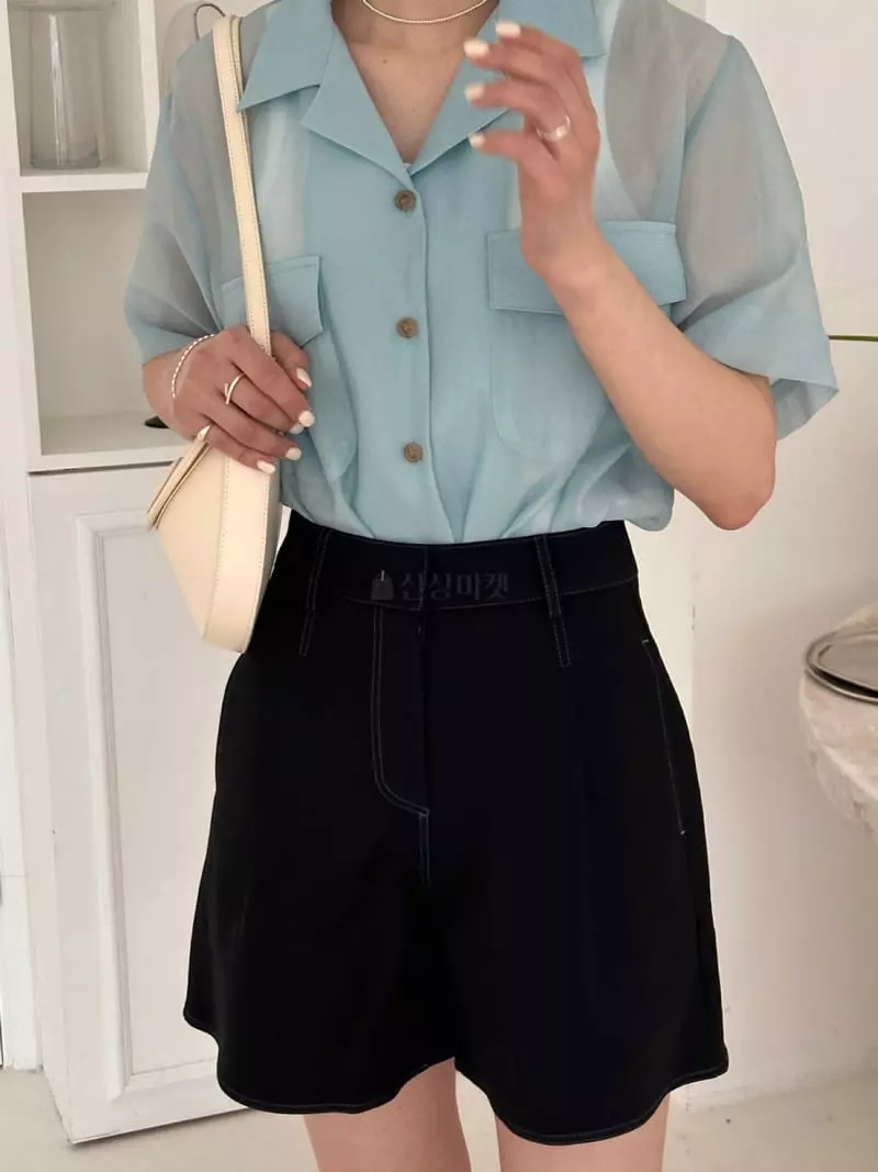 Sea Sand Salt - Korean Women Fashion - #womensfashion - Tree Stich Shorts - 5