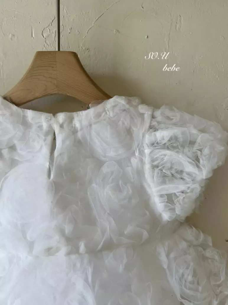 So U - Korean Baby Fashion - #babyootd - Special Day Rose Bodysuit - 6