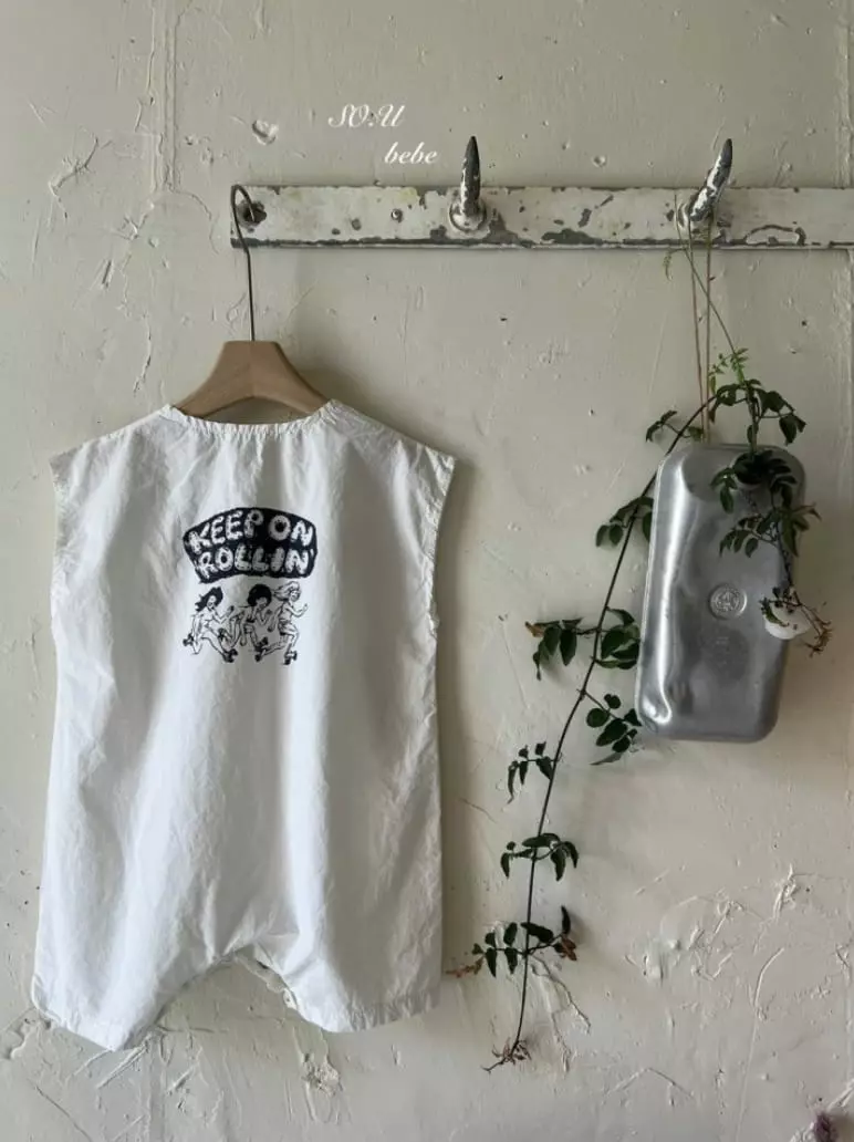 So U - Korean Baby Fashion - #onlinebabyshop - Double Button Bodysuit - 8