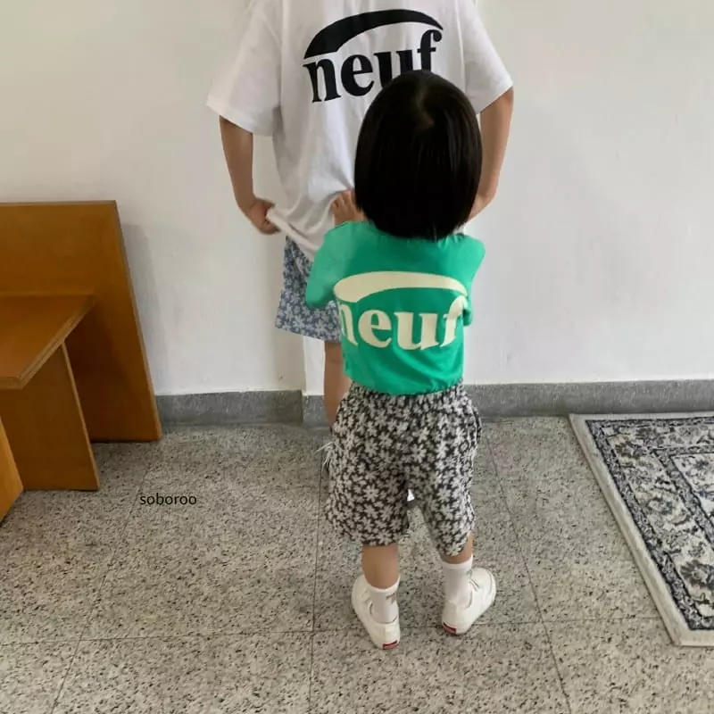 Soboroo - Korean Children Fashion - #fashionkids - Flower Shorts - 10