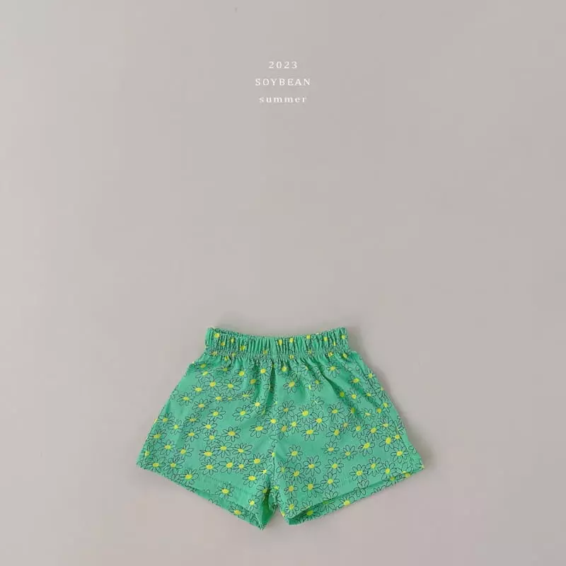 Soybean - Korean Children Fashion - #kidsstore - Flower Bustier Top Bottom Set - 9