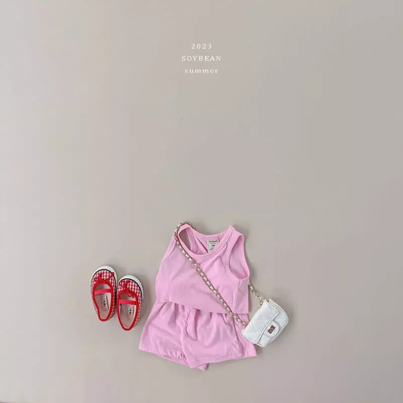 Soybean - Korean Children Fashion - #todddlerfashion - Hot Summer Rolly Pop Top Bottom Set - 4