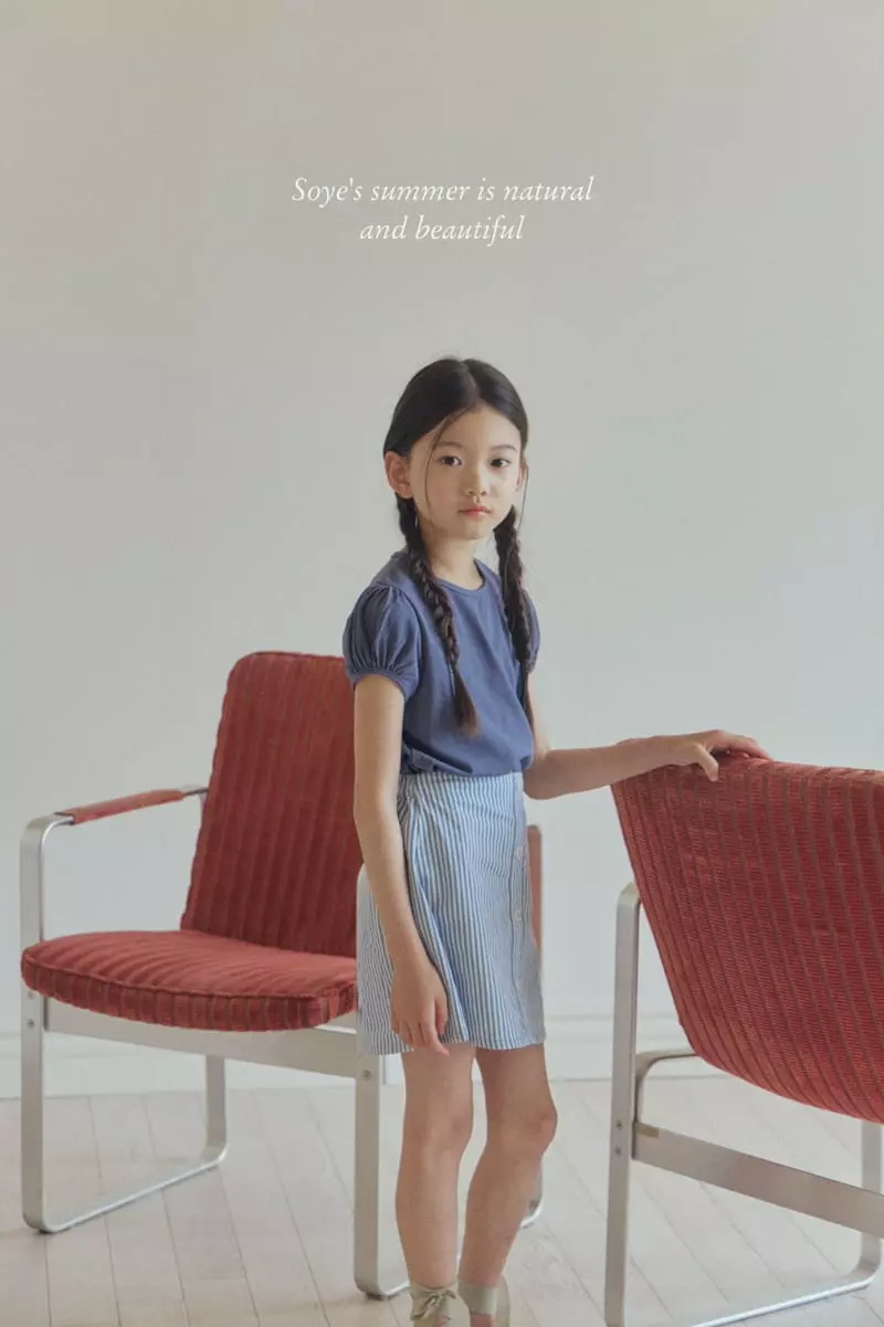 Soye - Korean Children Fashion - #Kfashion4kids - Half Shirring Tee - 9
