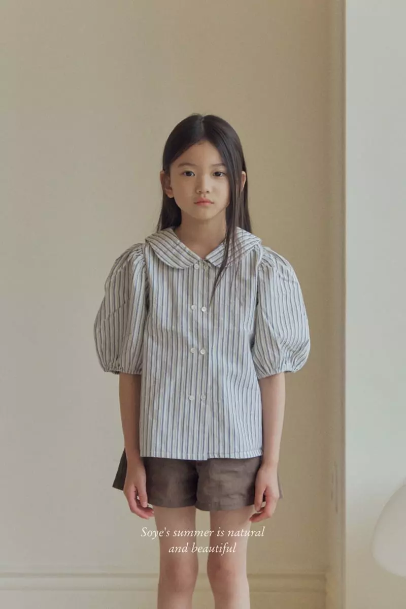 Soye - Korean Children Fashion - #childrensboutique - Twin Sailor Blouse - 5