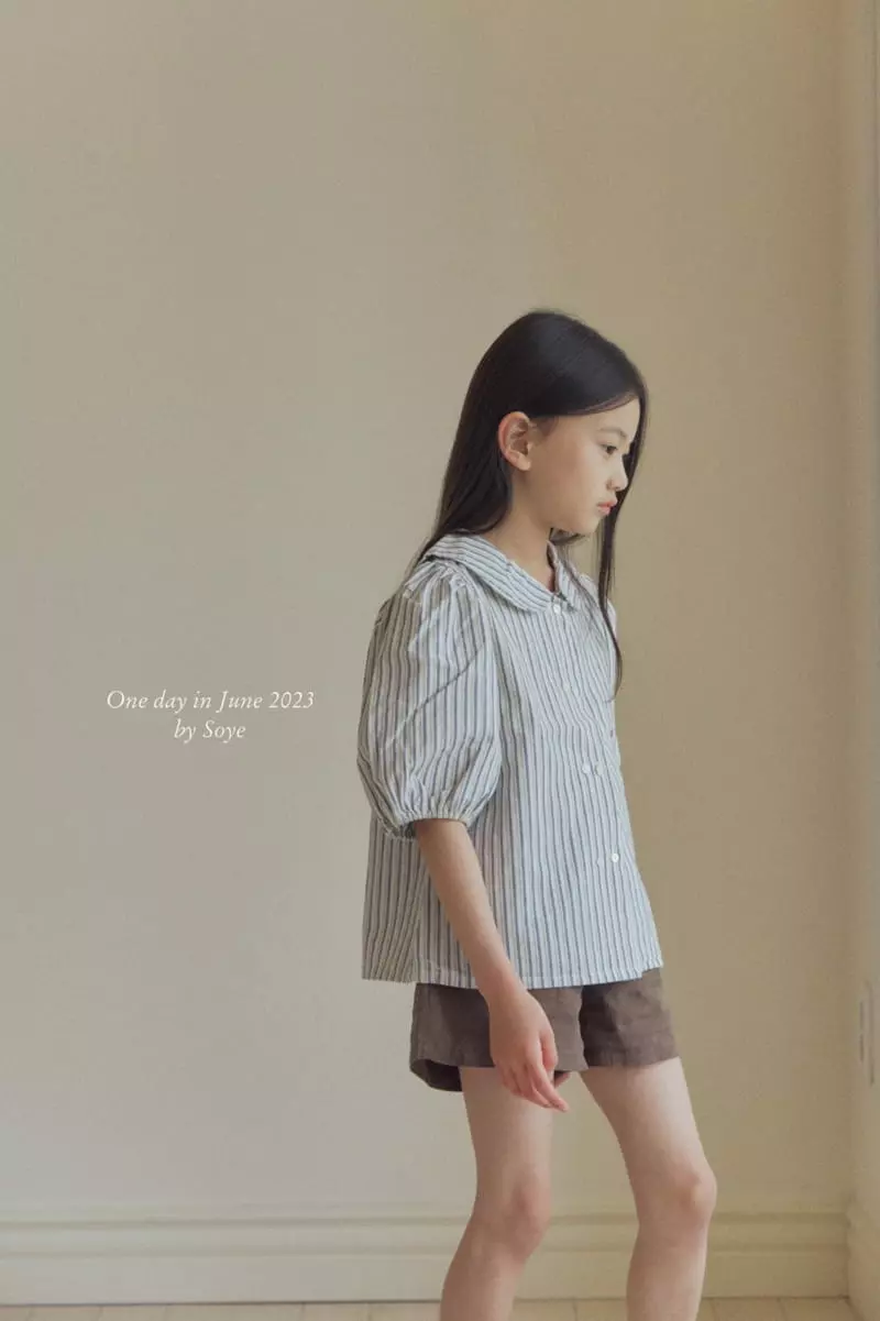 Soye - Korean Children Fashion - #designkidswear - Twin Sailor Blouse - 6