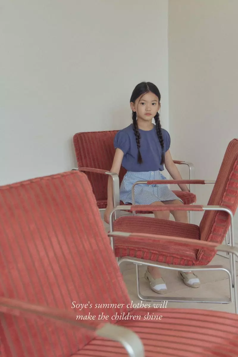 Soye - Korean Children Fashion - #littlefashionista - Half Shirring Tee - 10