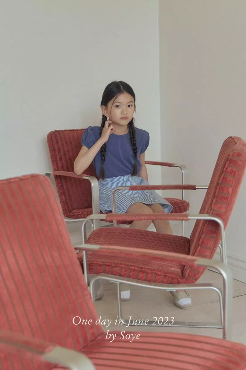 Soye - Korean Children Fashion - #magicofchildhood - Half Shirring Tee - 11